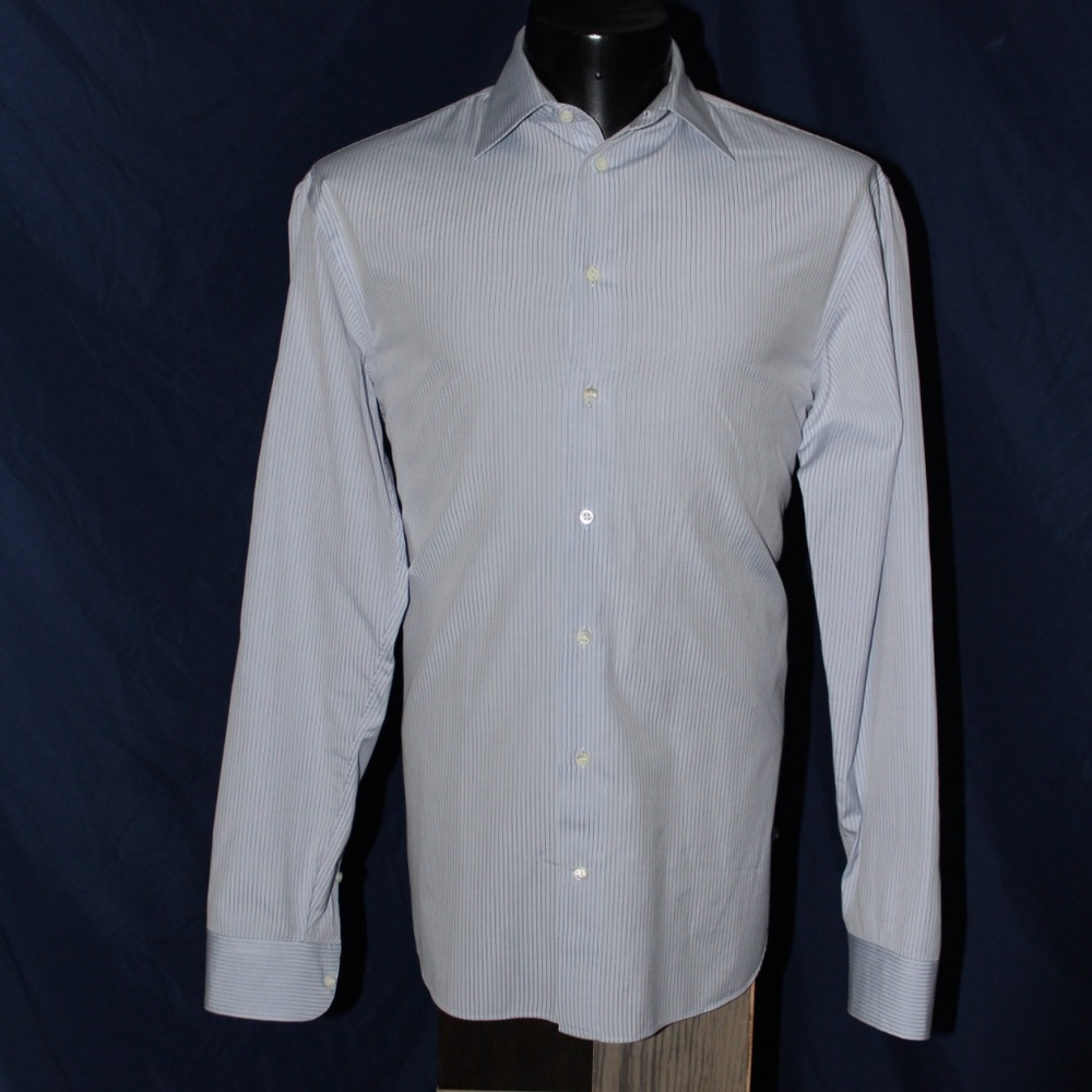Armani Collezioni blue shirt size 16 / 41 / L